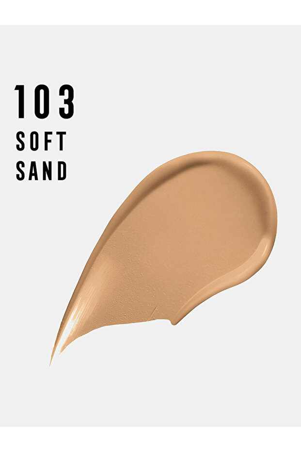 كريم أساس سائل Lasting Performance من Facefinity - 103 Soft Sand - 3