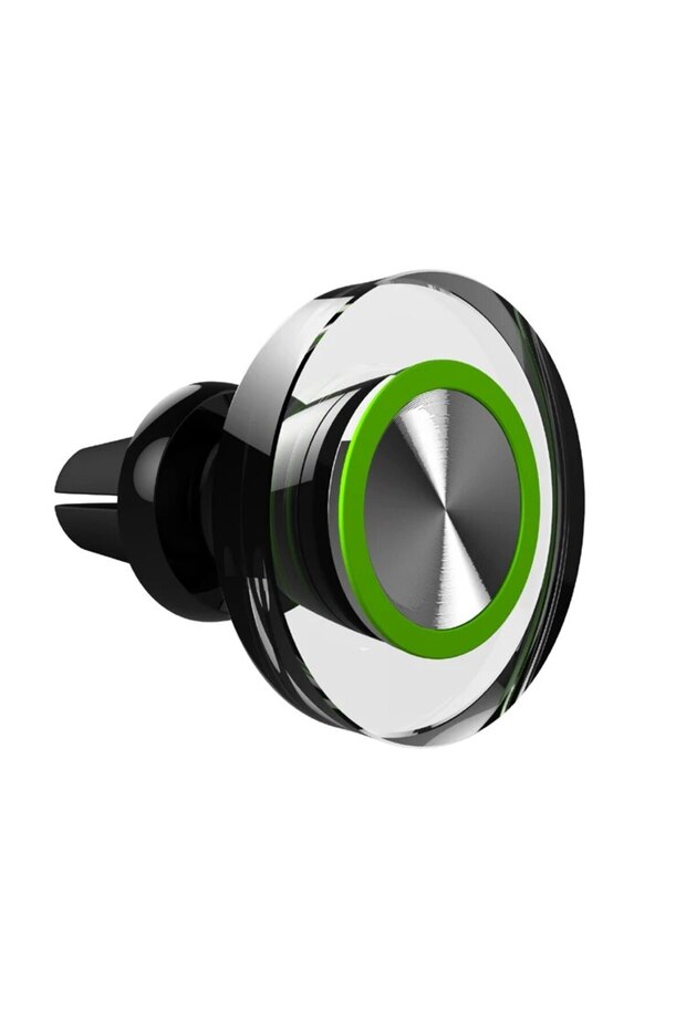 Green Magnetic Phone Holder for Car Strong Magnet Cell Smartphone Mount Air Vent Compatible with iPh