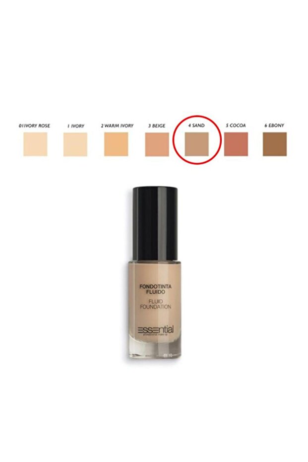 Essential Liquid Foundation No. 4 Sand - 2