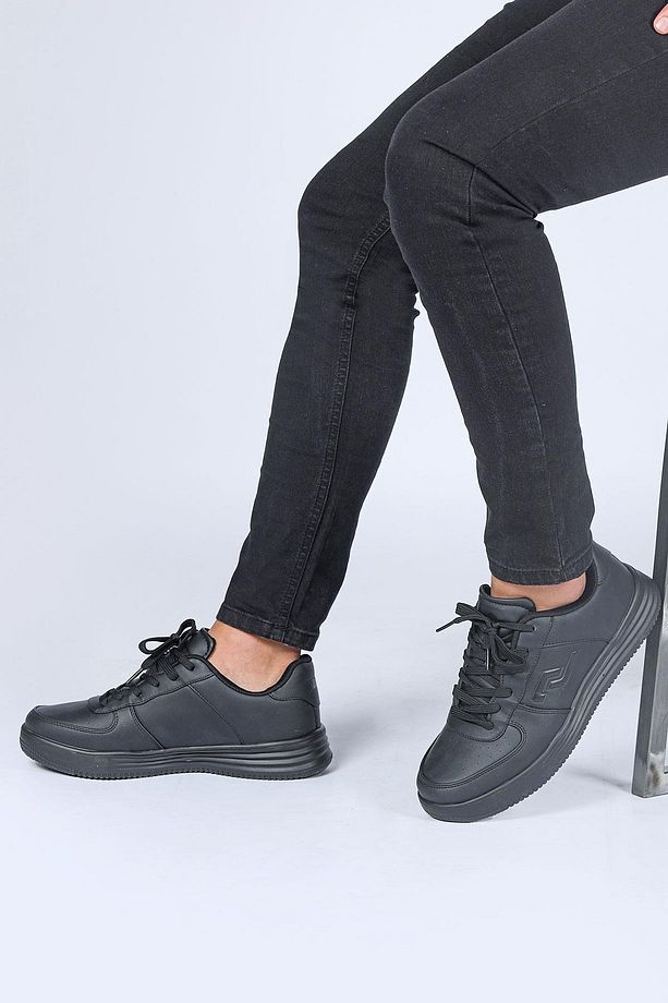 22233 Siyah Erkek Sneaker Günlük Spor Ayakkabı - 3