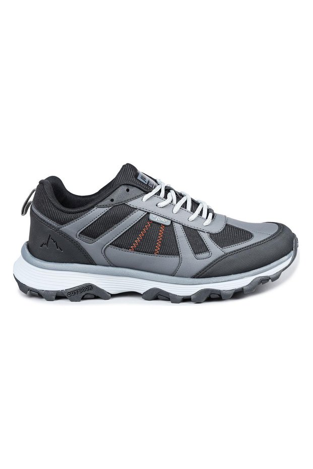 30518 Gray - Black Men's Outdoor Sports Shoes