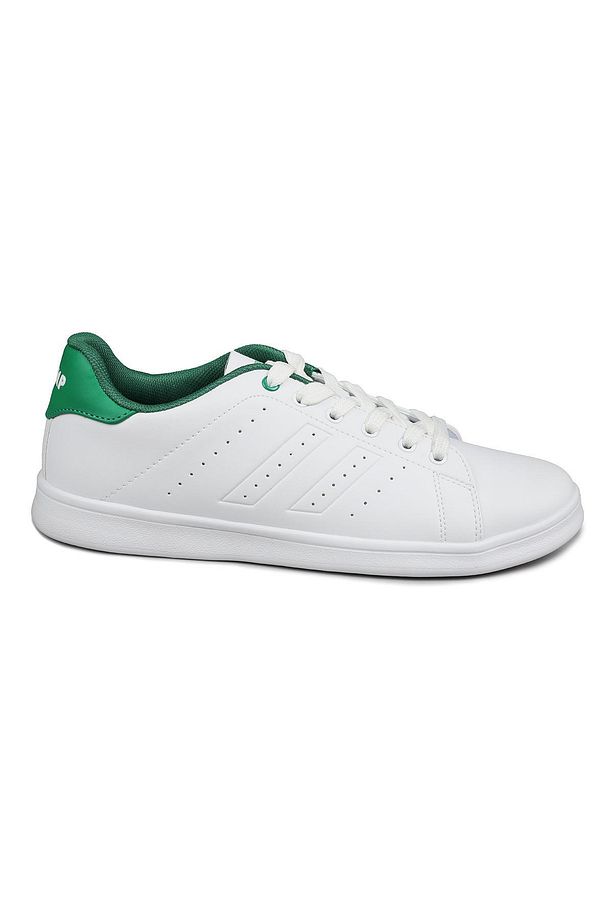 15307 Beyaz - Yeşil Erkek Sneaker Günlük Spor Ayakkabı - 4