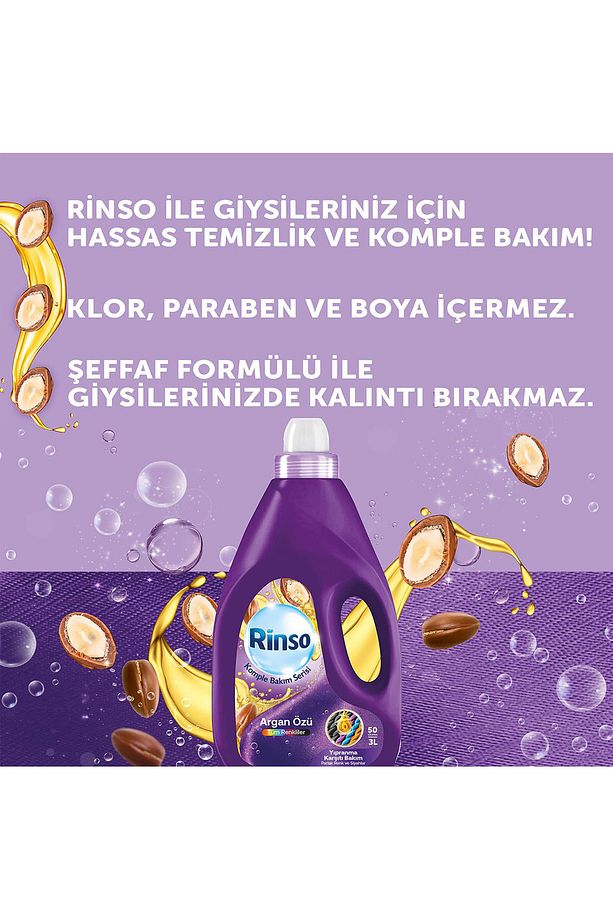 Sıvı Çamaşır Deterjanı Komple Bakım Serisi Argan Özü 3l X3 - 7