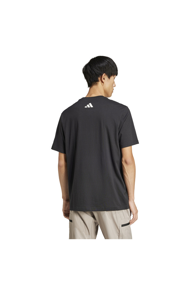 City Escape Erkek Siyah Günlük Stil T-shirt Jı6788 - 2