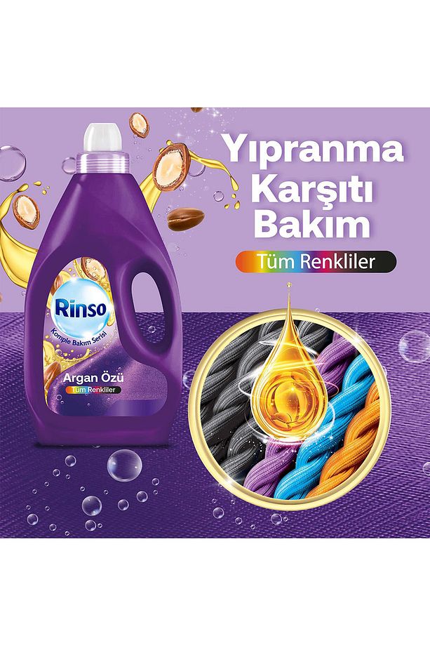 Sıvı Çamaşır Deterjanı Komple Bakım Serisi Argan Özü 3l X3 - 5