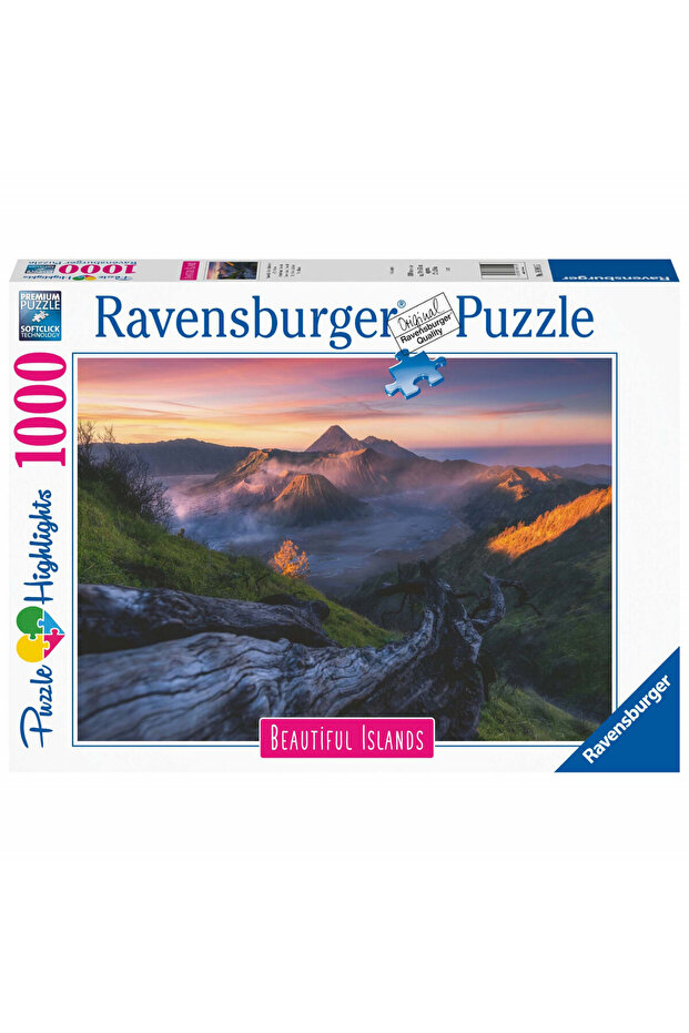 Puzzle Insula Java Mount Bromo, 1000 Piese - 1
