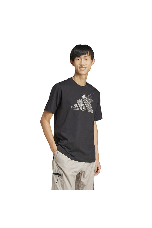 City Escape Erkek Siyah Günlük Stil T-shirt Jı6788 - 6
