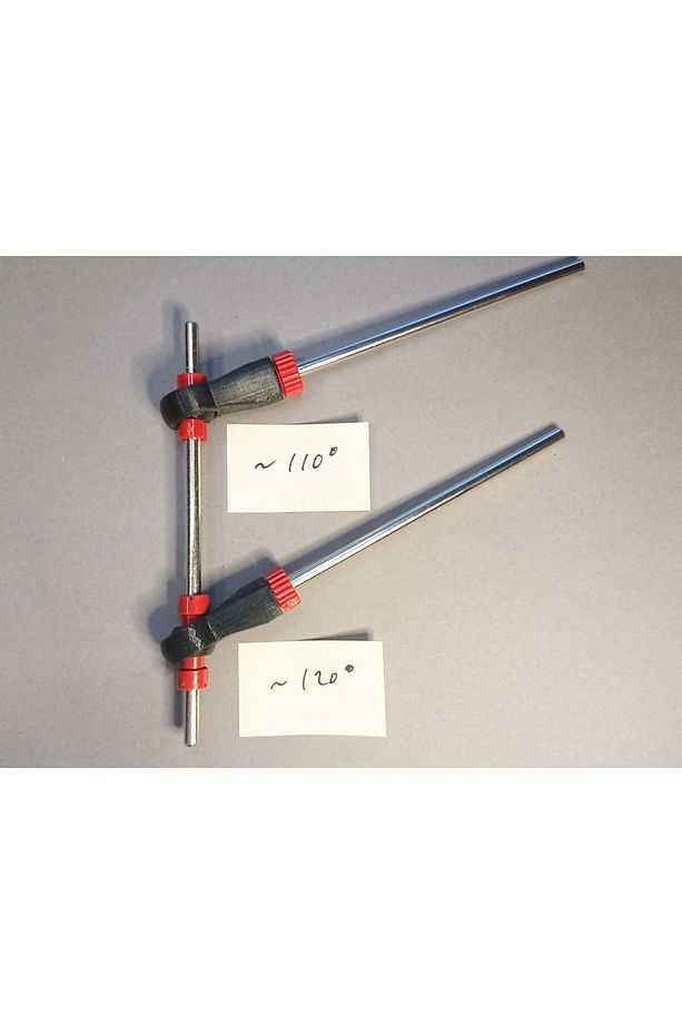 Byr3D Fischertechnik Için Yerinde Baskı Balıkgözü Çubuk Ucu T5955078 Sadece Plastik Aparattır - 3