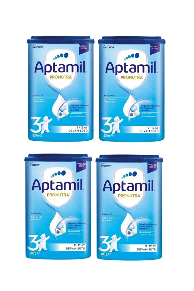 3 Devam Sütü 800 GRx4 Adet - 1