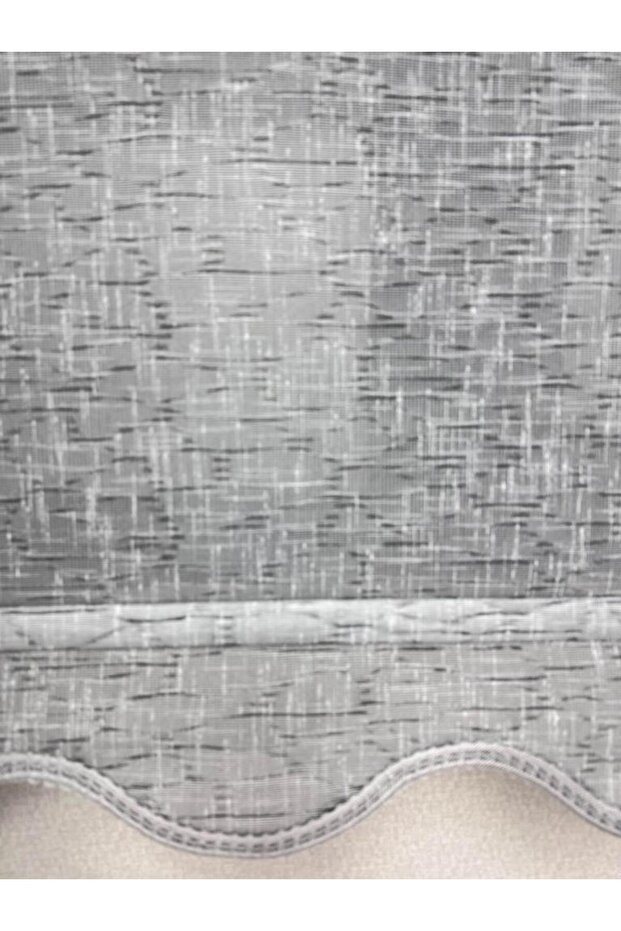 Keten Kumaşlı Çift Mekanizmalı Tül Stor Perde TSK1004 - 4