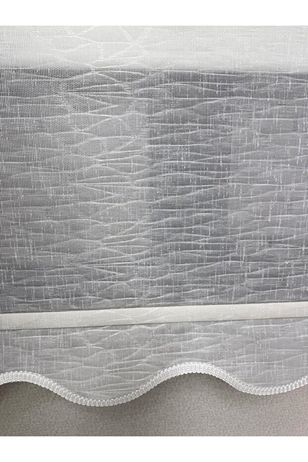 Keten Kumaşlı Çift Mekanizmalı Tül Stor Perde TSK1004 - 4