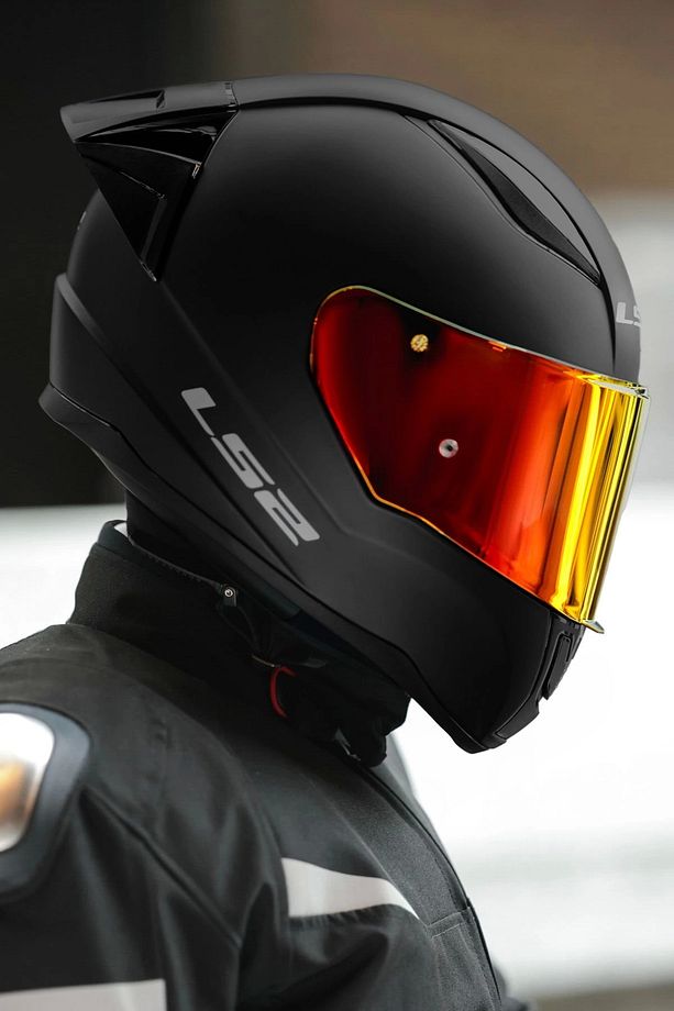 RAPID 2 RACE MAT SİYAH KASK - 1