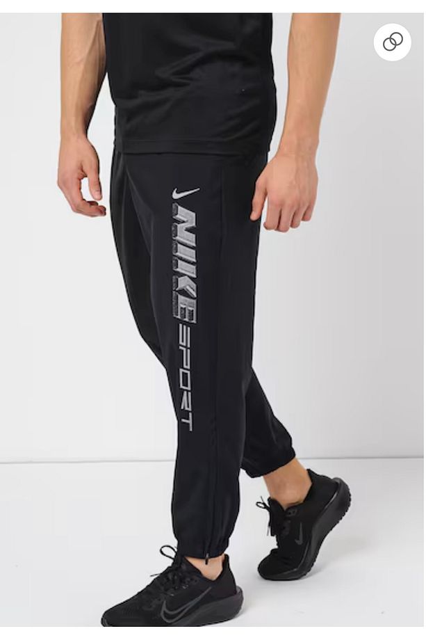 M NK DF FORM GFX PANT TPR Siyah Erkek Eşofman - 3