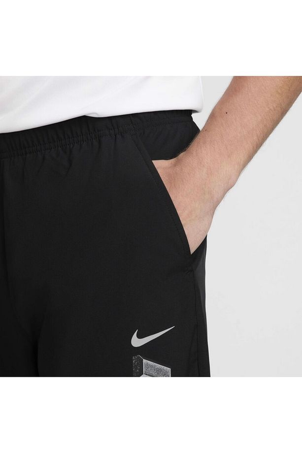 M NK DF FORM GFX PANT TPR Siyah Erkek Eşofman - 7