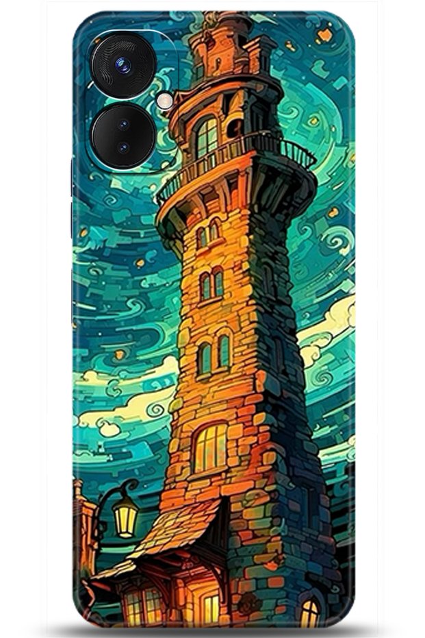 Spark 9 Pro Case Hd Printed Case - Mastermind Series 5233