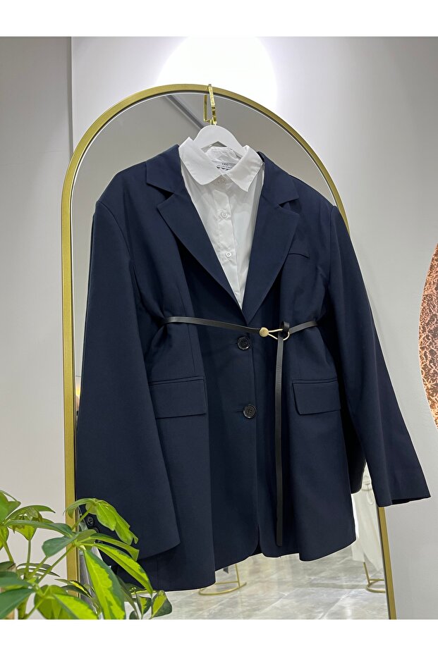 Oversize Blazer Ceket - 5