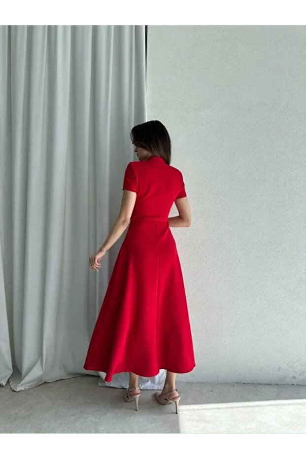 RAZİANA Midi Elbise - 3