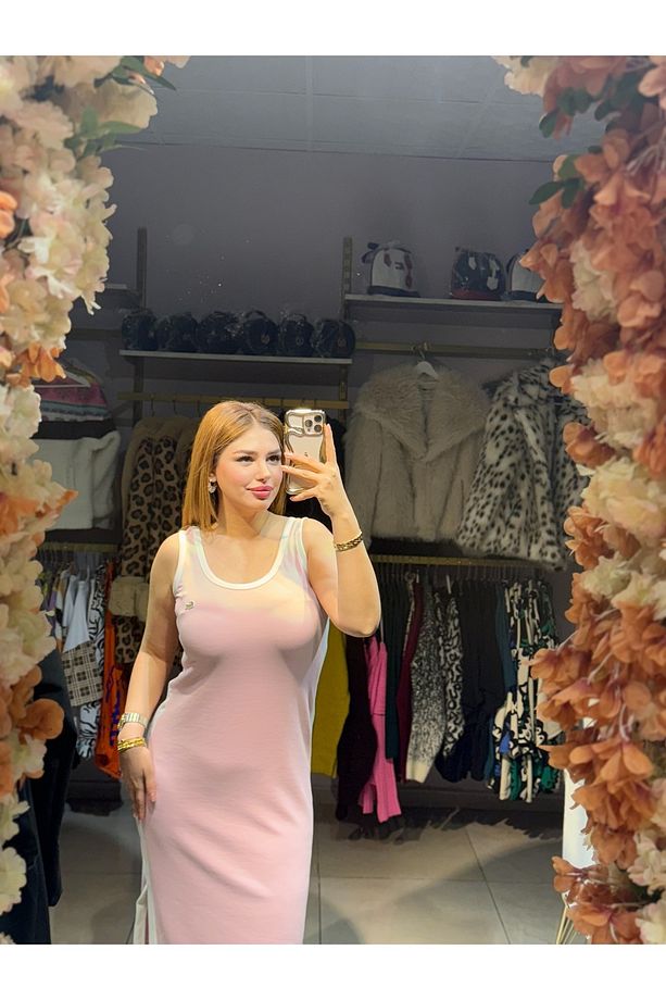 Lcste Elbise Pembe - 1