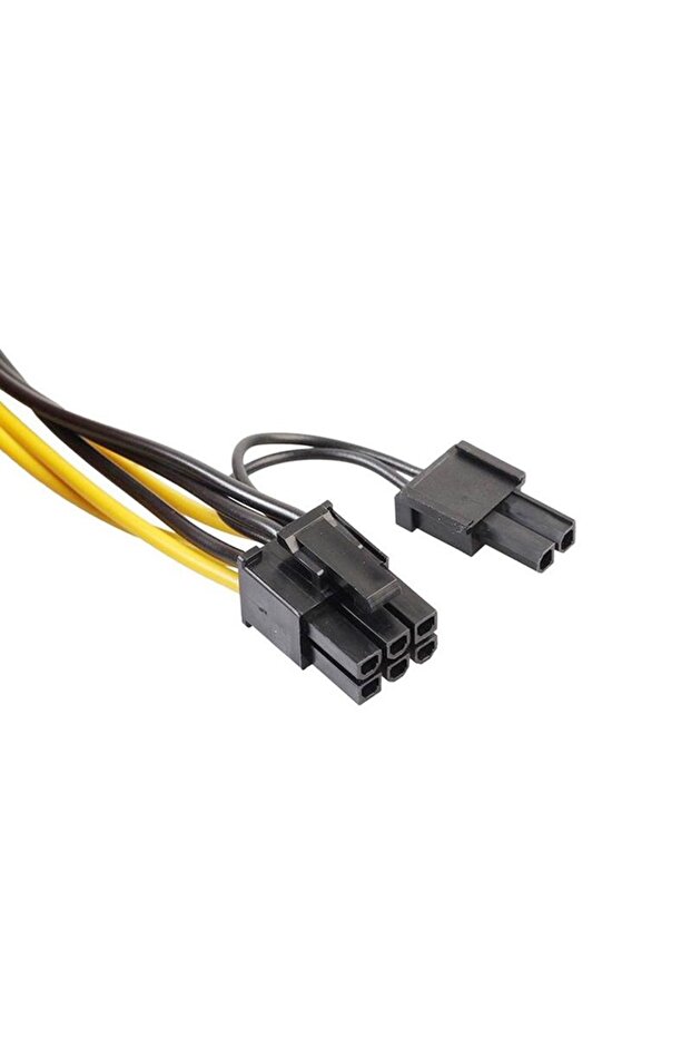 Pcı-e 8 Pin Erkek Çift 8 Pin (6+2) Erkek Modüler Güç Kaynağı Kablosu Ekran Kartı Için 8 pin Y Kablo - 2