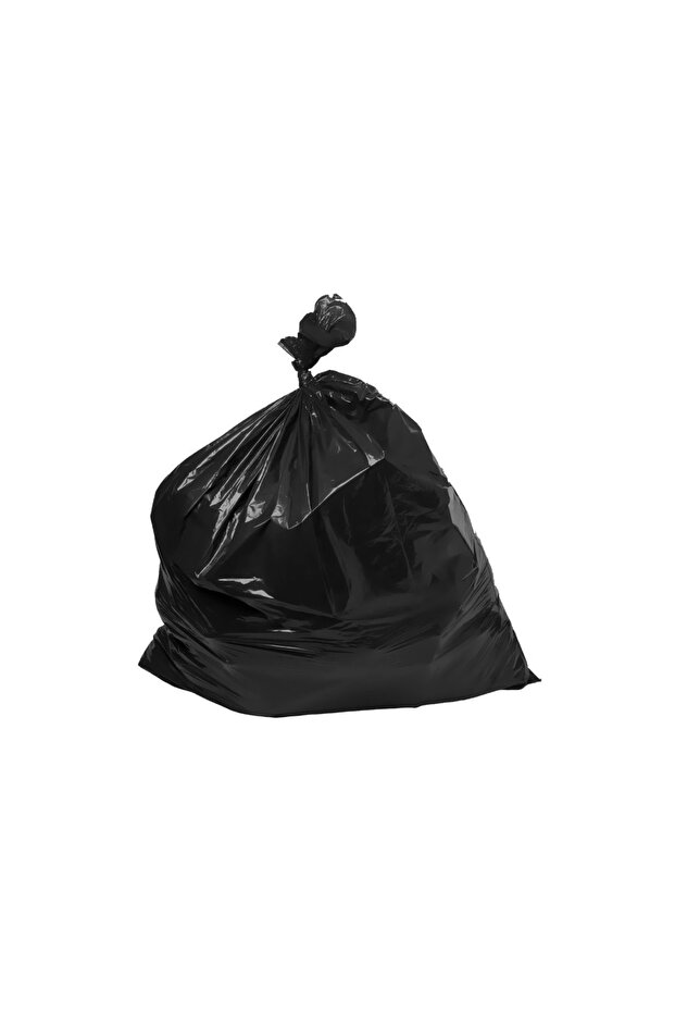 Endüstriyel Orta Boy Çöp Torbası Siyah 55x60 Cm - 2