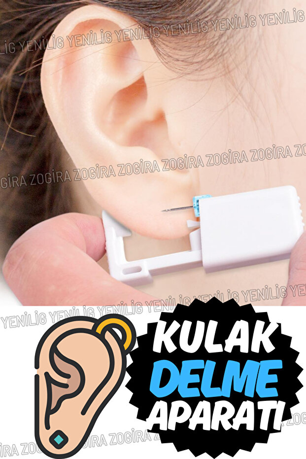 Ağrısız Kulak ve Burun Delme Aparatı (2 Adet) - Evde Profesyonel ve Kolay Kullanım İçin İdeal - 7