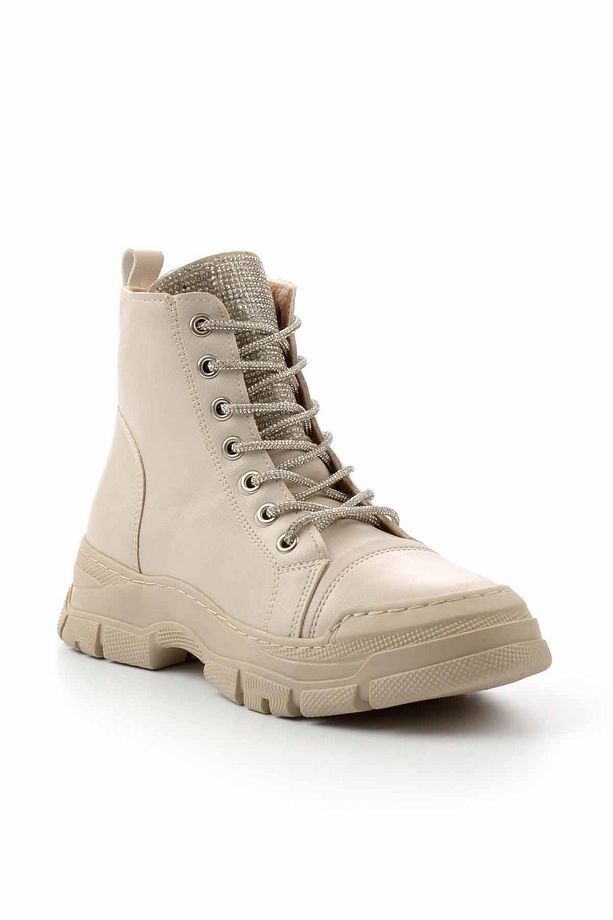 Bej Kadın Bot & Bootie K02566008109 - 3