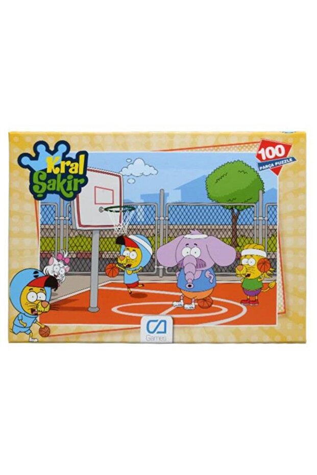 Kral Şakir 100 Piece Children's Puzzle Ca-5068