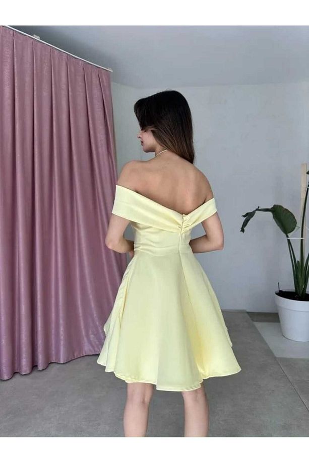MORENO Kaliteli Premium Mini Elbise - 3