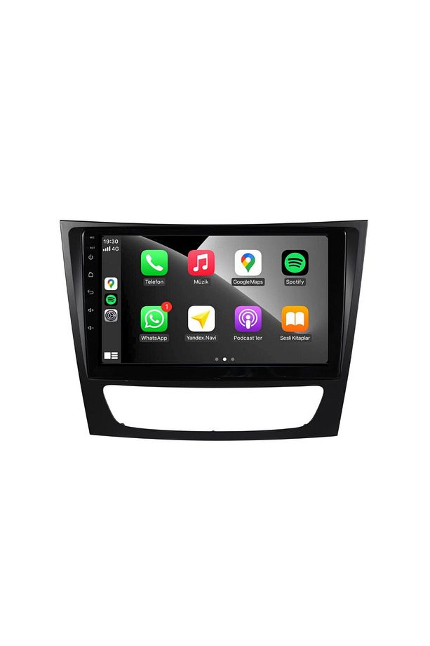 Mercedes E E Class W211 Araç Multimedya Android Ekran Carplay Double Teyp 2+32 9" 02-09 Black BLUEWA - 3