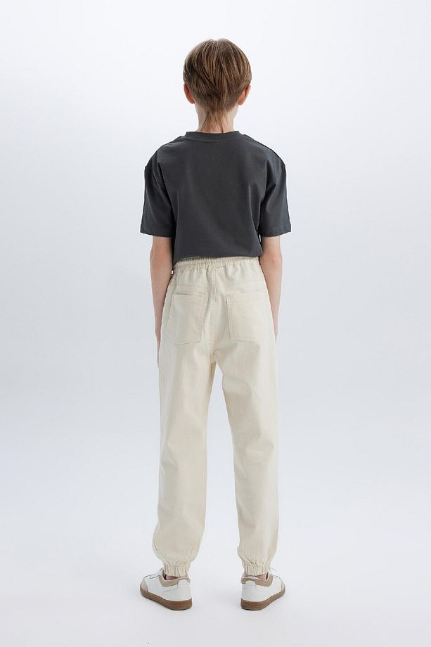 Erkek Çocuk Jogger Fit Standart Paça Gabardin Pantolon D7795a825sp - 7
