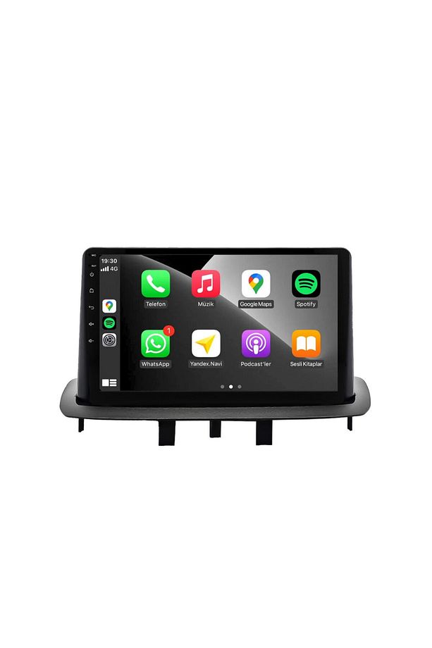 Renault Megane 3 Araç Multimedya Android Ekran Carplay Double Teyp 2+32 9" 09-15 Black BLUEWAY - 3