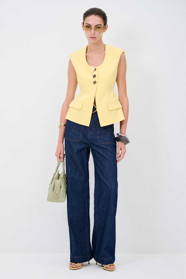 Cep Kapaklı Yelek - 5