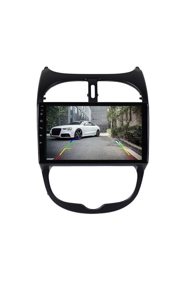 Peugeot 206 Araç Multimedya Android Ekran Carplay Navigasyon Double Teyp 2+32 9" 98-10 Black BLUEWAY - 4