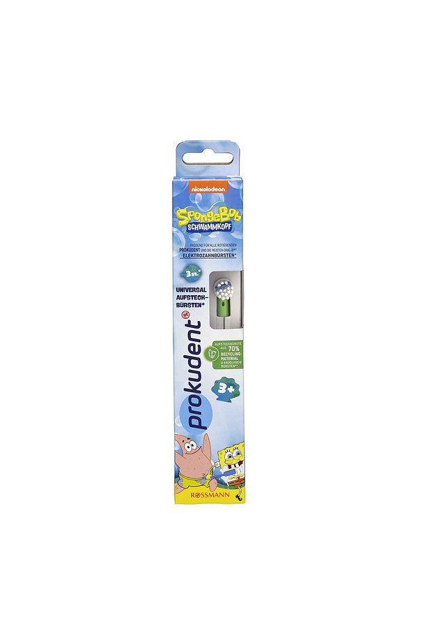 Diş Fırçası Şarjlı Yedek Başlık Çocuk Sponge Bob 3'lü - 2