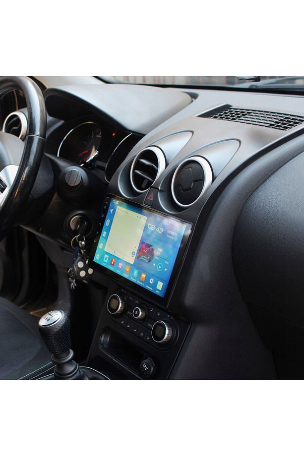 Nissan Qashqai Araç Multimedya Android Ekran Carplay Double Teyp 2+32 9" 07-13 Black BLUEWAY - 5