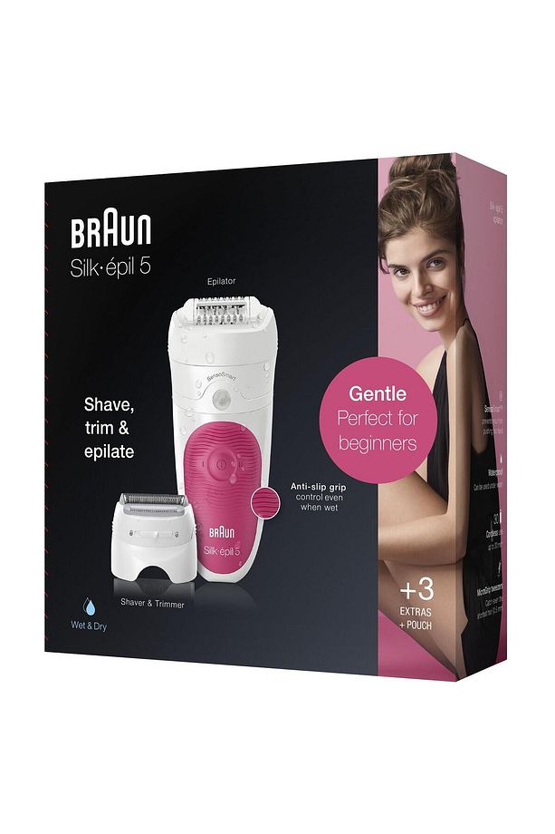 Silk-épil 5 5600 Sensosmart, Kablosuz, Islak&kuru, 3 Ek Parçalı, 2'si 1 Arada Epilatör - 8