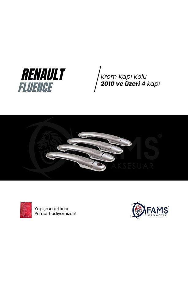 Renaul.t. Fluence Krom Kapı Kolu 4 Kapı 2010 Üzeri P. Çelik - 2