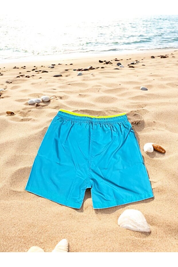 Renkli Deniz Şortu - 2