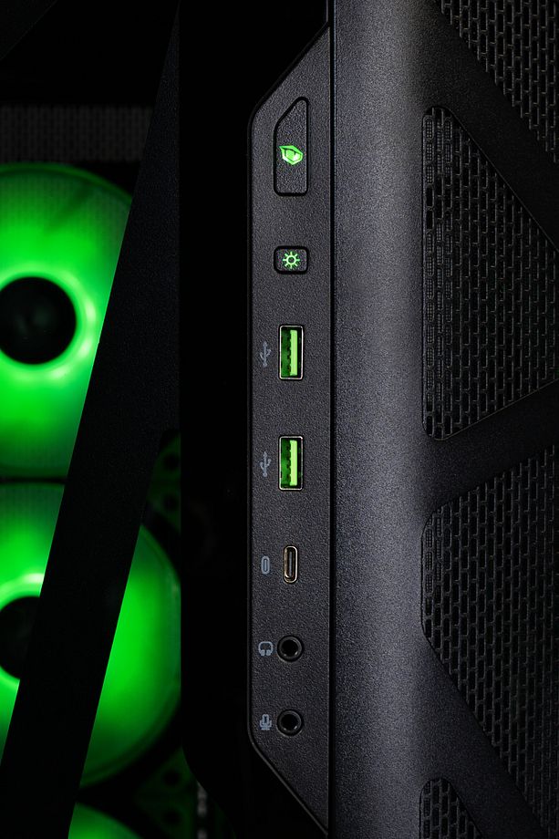 Tulpar TD3 V2.1.1 i5 14400F B760 Anakart 16 GB RAM 1 TB SSD RTX 4060 FreeDOS -Siyah - 7