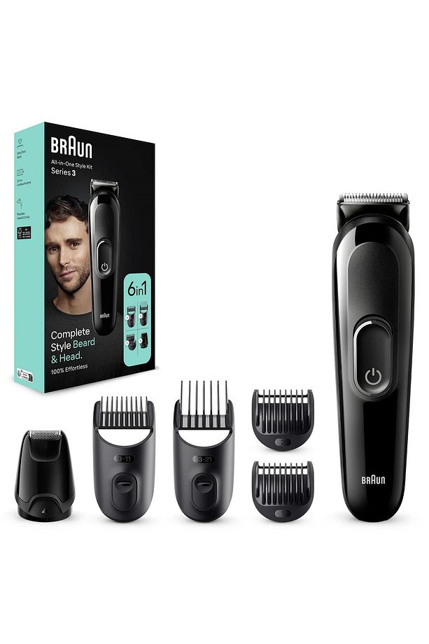 Series 3 Mgk3410 Hepsi Bir Arada Şekillendirme Seti, 6’sı 1 Arada Erkek Bakım Kiti - 7