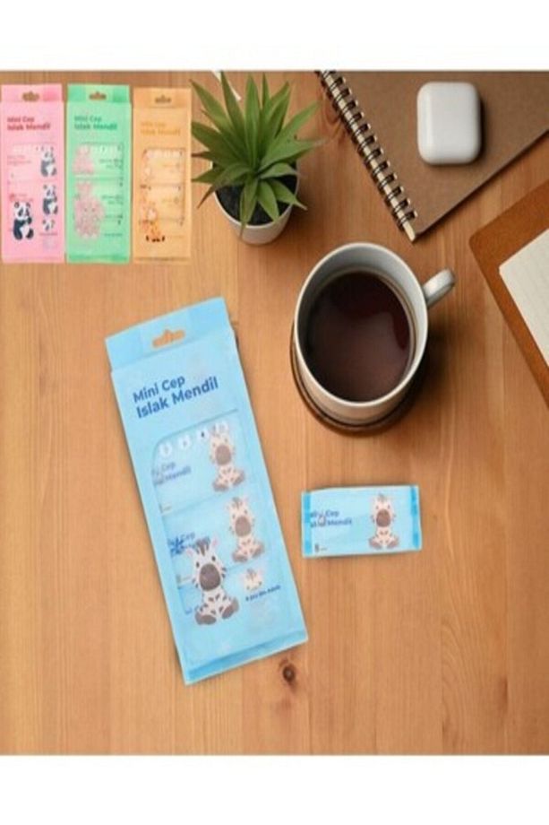 Mini Islak Cep Mendili 1 Paket (8’Lİ MİNİ PAKET) - 1