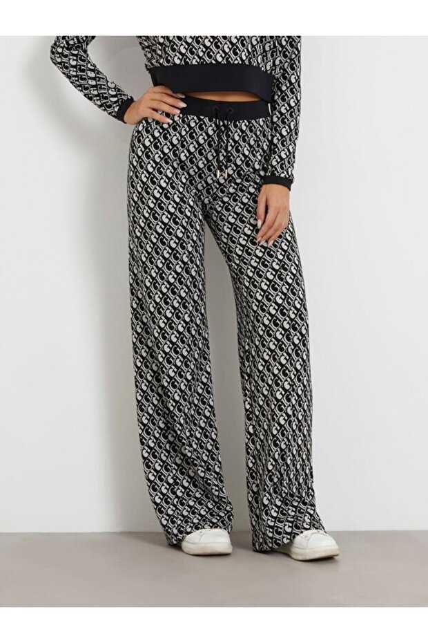Gj Logo Women's Active Palazzo Fit Sweatpants