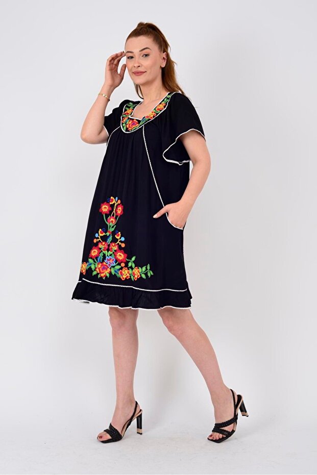 AN10697 ROCHIE SCURTĂ BRODATĂ - 3