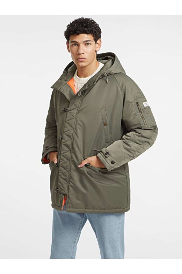 Jeans Erkek Parka - 6