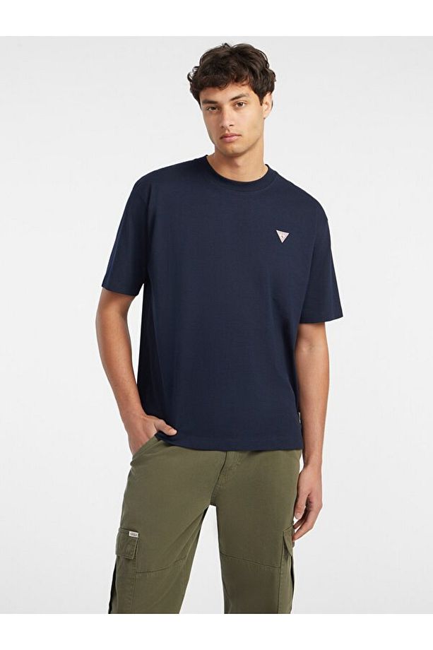 Jeans Gj Ss Cn Os Mını Trı Erkek Mavi T-shirt M4yı46k8fq4-a71w - 1