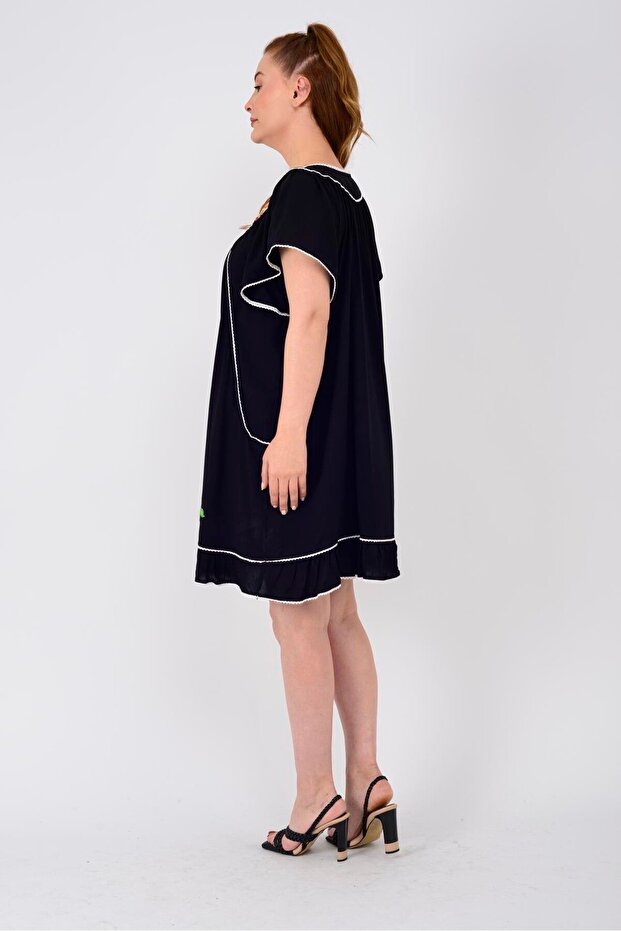 AN10697 ROCHIE SCURTĂ BRODATĂ - 5