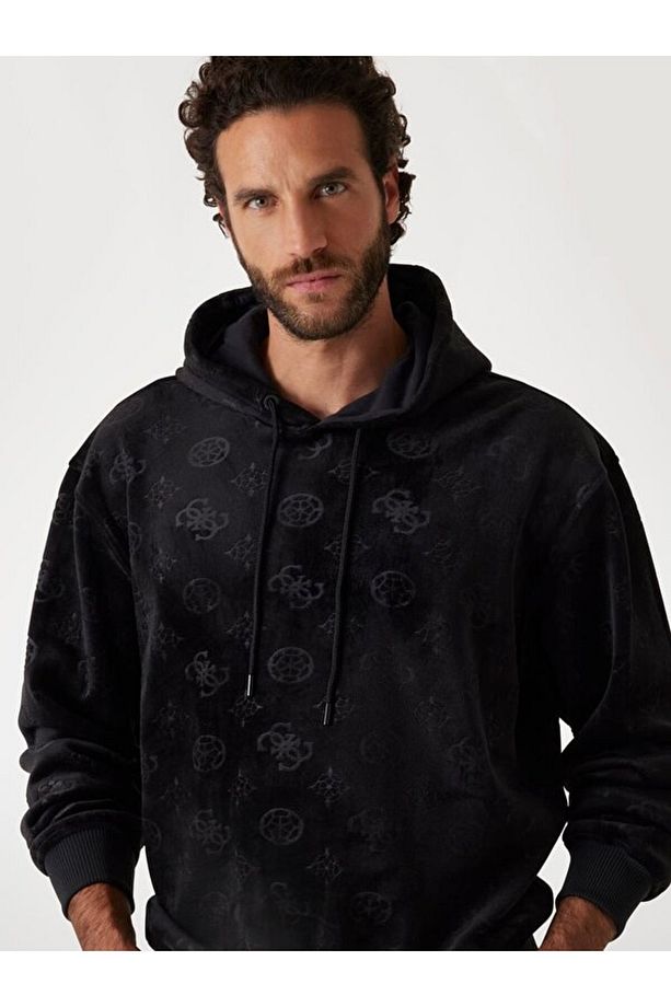 Embossed Erkek Sweatshirt - 4