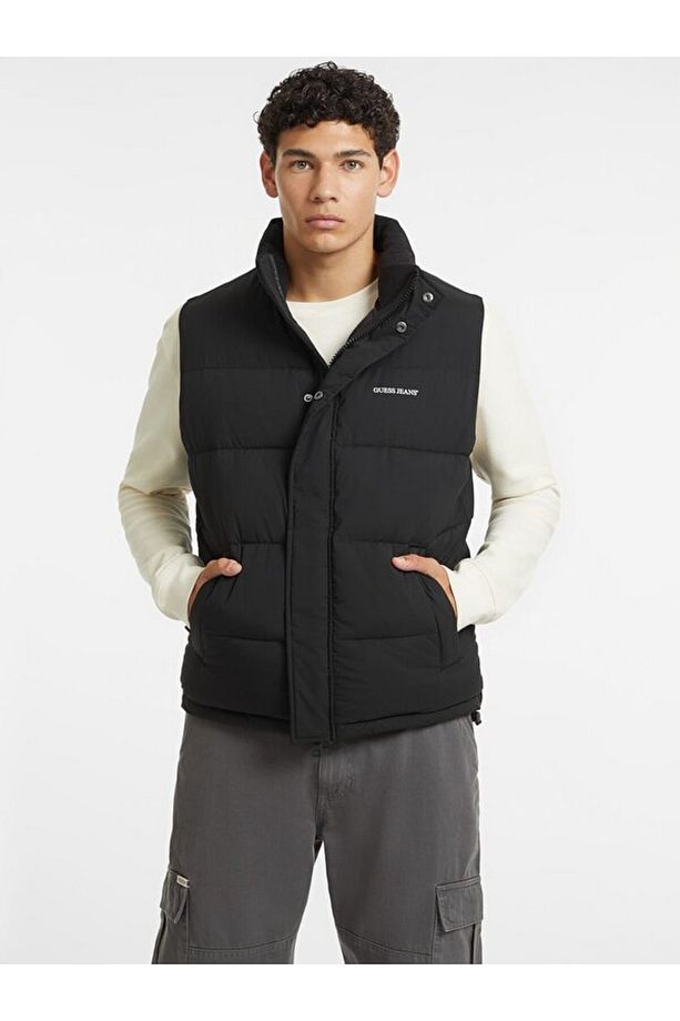 Jeans Gj Reg Lenght Vest Erkek Siyah Yelek M4bn47wgıı2-jblk - 2