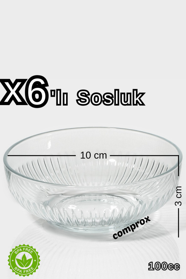 6lı kahvaltılık kase 100cc - 4