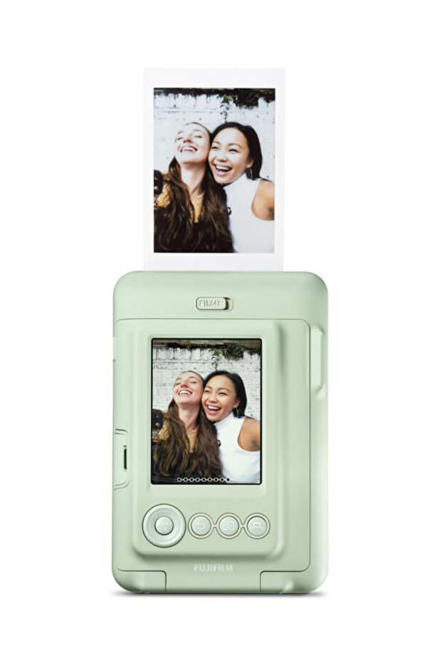كاميرا INSTAX Mini LIPLAY الهجينة الفورية - (أخضر ماتشا) - 3